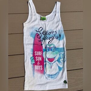 Señor frogs St.Thomas island tank top. Small.